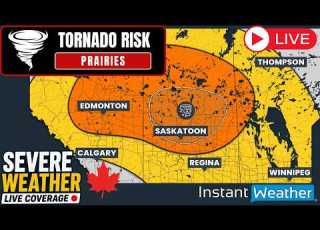 LIVE Canada S Severe Weather Coverage Alberta Saskatchewan Manitoba Sat Jul 11 2026