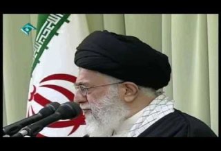 حمله خامنه ای به جنبش سبز در دیدار با بسیجیان