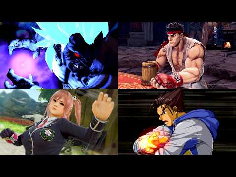 Fighting Game Characters In Non Fighting Games Compilation