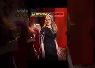  No Autotune Vs Autotune NoAutotune Autotune Adele Music Singing RealVoice