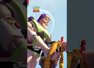 Woody Buzz Fly On A Rocket