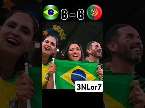 ملخص مباراه البرتغال ضد البرازيل
