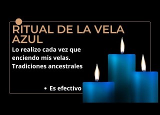  El Poder De Las Velas VELA AZUL Significado Espiritual Día De Encendido Peticiones Y Ritual