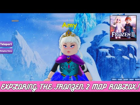 PLAYING THE NEW FROZEN 2 MAP ROBLOX