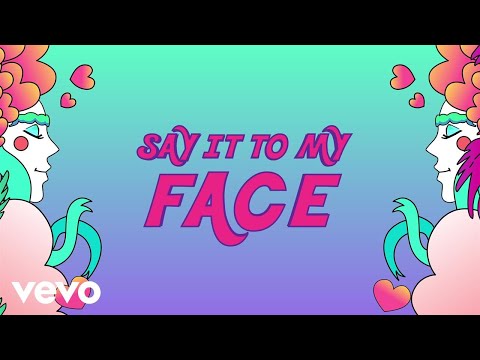 Maty Noyes Say It To My Face Lyric Video