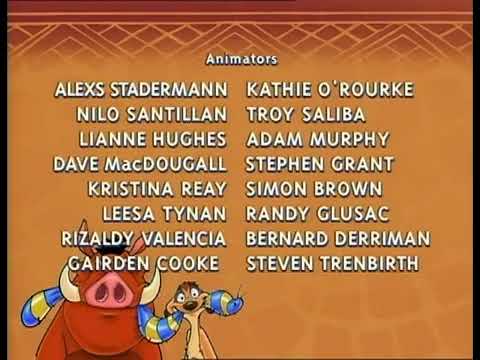 Around The World With Timon And Pumbaa Credit Ending