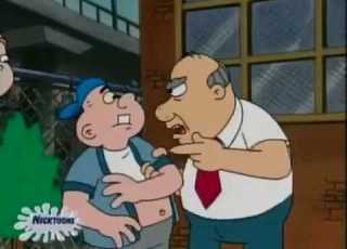  Hey Arnold Harold Kicking A Shrub