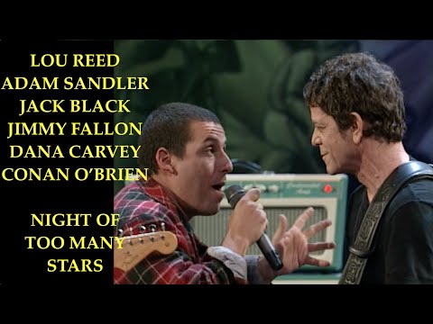 Lou Reed S All Star Band Of Comics Walk On The Wild Side Night Of Too Many Stars 2003