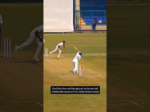 Virat Kohli Wicket In Ranji Trophy By Himanshu Sangwan Viratkohli Cricket