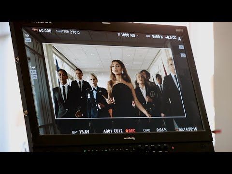 Ariana Grande Positions Behind The Scenes