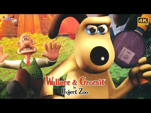 Wallace Gromit Project Zoo 4K The Movie All Game Cutscenes ZigZagGamerPT