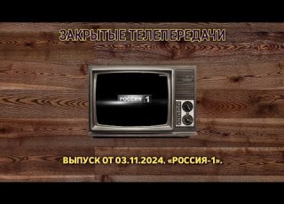ПРЕМЬЕРА Закрытые телеканалы Выпуск от 03 11 2024 Россия 1