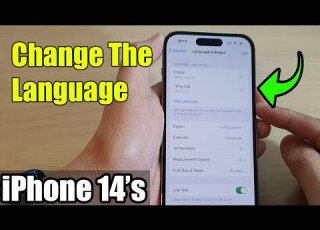  IPhone 14 S 14 Pro Max How To Change The Language