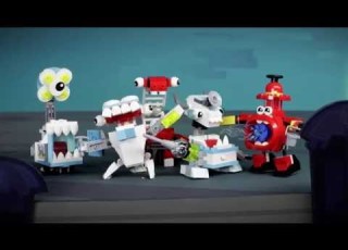  Attempted Bank Robbery LEGO Mixels Series 8 Stop Motion
