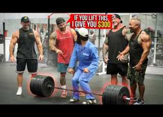  BODYBUILDER Challenged JANITOR ANATOLY