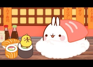 Molang Is The Cutest Sushis