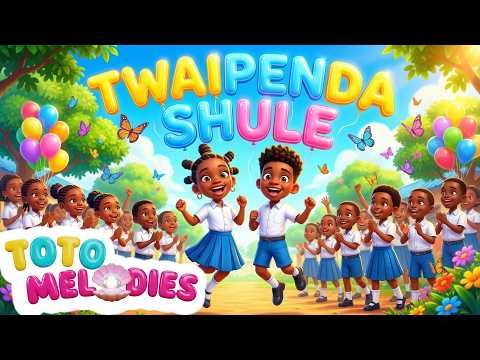We Love School Twaipenda Shule Kito Zuri School Song Learn Sing African Kids Song