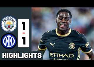 MUBAMA S FIRST GOAL Manchester City Vs Inter Milan 1 1 HIGHLIGHTS All Goals