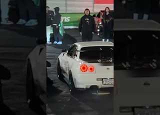 R34 GTR CATCHES ON FIRE Crazy 2 Step