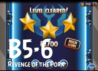 Angry Birds Star Wars 2 Level B5 6 Revenge Of The Pork 3 Star