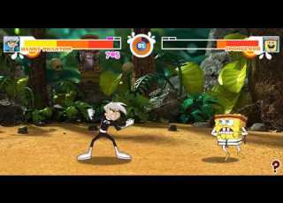 Game Super Brawl Summer 43 Danny Phantom Vs Spongebob