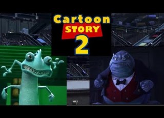 Cartoon Story 2 Part 18 Jonathan Vs Mr Waternoose Saving Jasiri