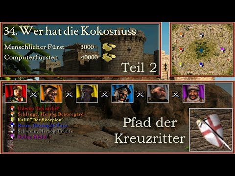 M34 Wer Hat Die Kokosnuss Teil 2 Kreuzritter Stronghold Crusader Let S Play German
