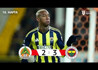 Alanyaspor 2 3 Fenerbahçe Highlights Zusammenfassung Trendyol Süper Lig 2025 26