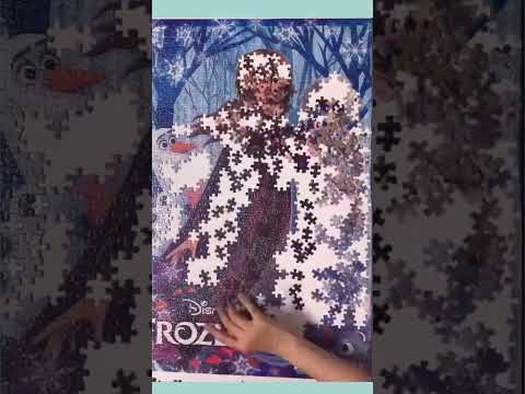 1000ピースパズル 9時間を22秒に凝縮