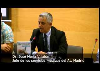  Presentación Libro Fisioterapia Invasiva I Dr José María Villalón Jefe Serv Médicos At Madrid