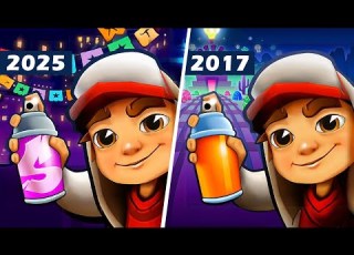 Subway Surfers Mexico 2017 VS Subway Surfers Mexico 2025 Subway Surfers New Update Subway Surf