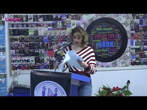 مشاركة الشاعرة أليكساندرا محمد بقصيدة رغباتهم تنتظر فعاليات مهرجان روجآفا الـ11 للثقافة والفن