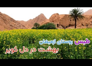  طبیعت گردی روستای زیبای ازمیغان در شهر طبس استان خراسان جنوبی