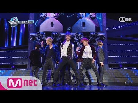 BTS Blood Sweat Tears KPOP TV Show M COUNTDOWN 161027 EP 498