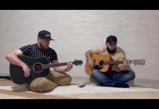 Ислам Идигов и Магомед Матаев Одинока луна кавер JANAGA JAH FAR
