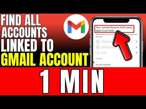 How To Find All Accounts Linked To Gmail Account 2026