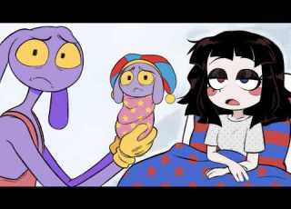 Our Baby Pomni X Jax Funnybunny The Amazing Digital Circus Comic TADC
