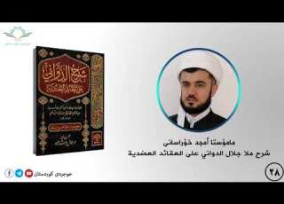 شرح الدواني على العقائد العضدية ٢٨ واعلم أن المتكلمين ينفون الوجود الذهني