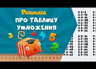  Развлечёба Математика Про таблицу умножения