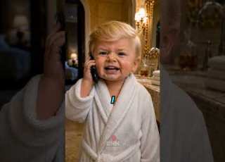  Baby Trump Accidentally Likes Kamala S Photo