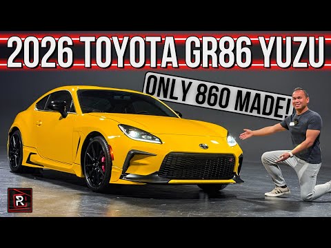 The 2026 Toyota GR86 Yuzu Edition Is A Vibrant Nod To The Scion FR S Release Series