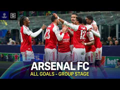 All Goals Arsenal FC UEFA Champions League Highlights Group Stage 2025 2026