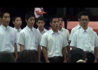 3年生全体合唱 Tomorrow