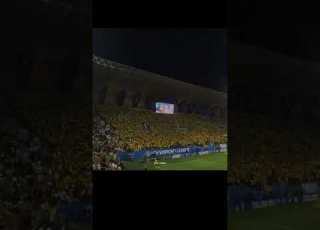  توحيد اللون الاصفر بمدرج النصر