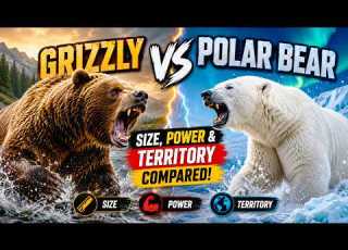 Grizzly Vs Polar Bear Size Power Territory Compared