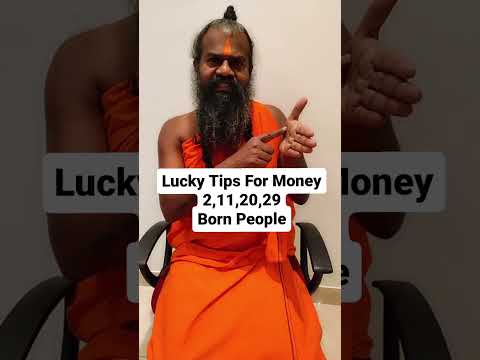 Lucky Tips For Money People Born On 2 11 20 29 Call 91 9901555511 Shorts