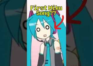  The First Hatsune Miku Song Vocaloid Utau Synthv Hatsunemiku Teto Miku Projectsekai Pjsk