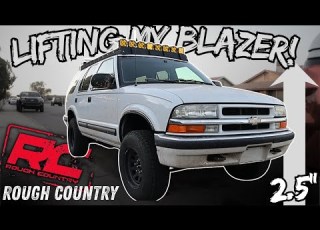S10 Blazer Rough Country 2 5 Inch Lift Kit A Premium Brakes Install Step By Step