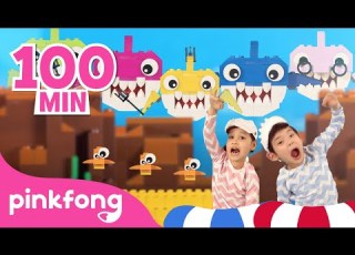  Baby Shark Dance Lego Version And More Compilation Pinkfong Baby Shark Songs