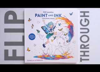  Pop Manga Paint And Ink By Camilla D Errico Flip Through